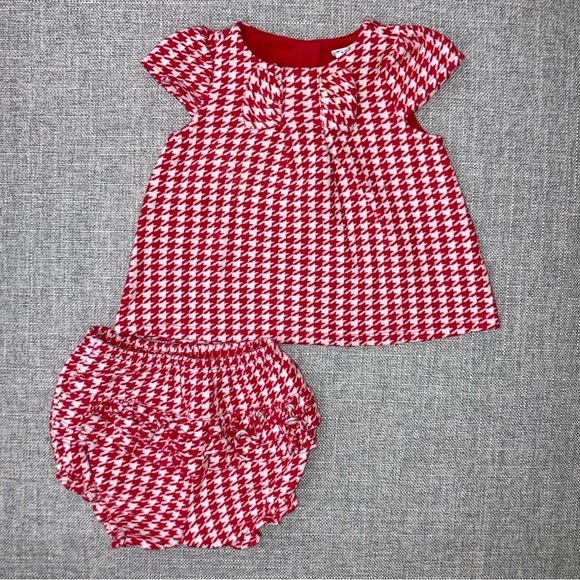 Janie and Jack Other - Janie and Jack 6-12m houndstooth set VGUC